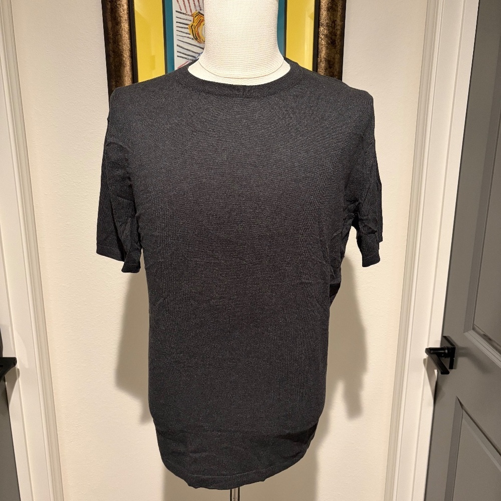 Paul James Mens Short Sleeve Lightweight Sweater